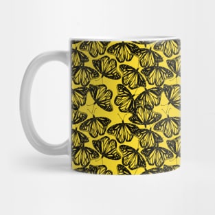 Monarch Migration- yellow Mug